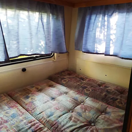 Camping Hydraswave Bungalow Caravan Thermisia Exterior photo